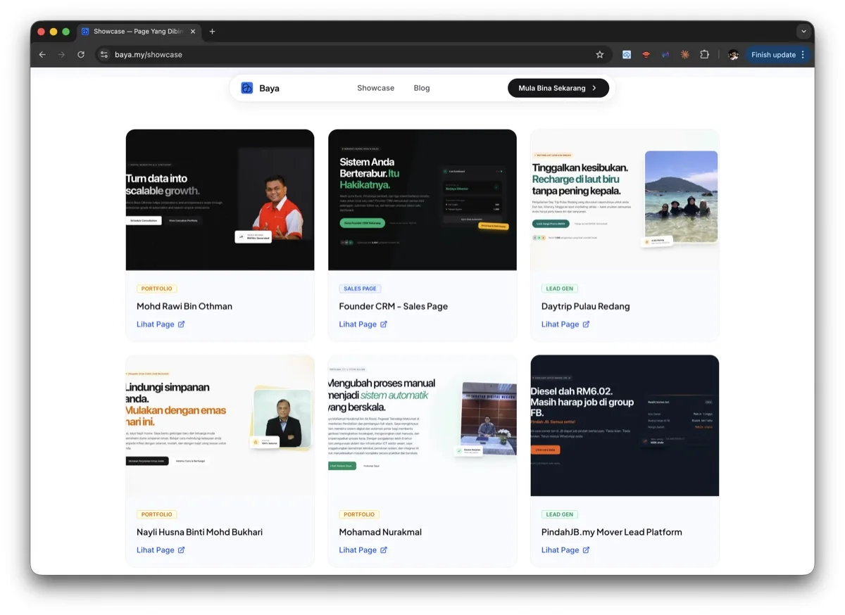 Banding kos upah freelancer, agency dan bina website sendiri guna AI di Malaysia